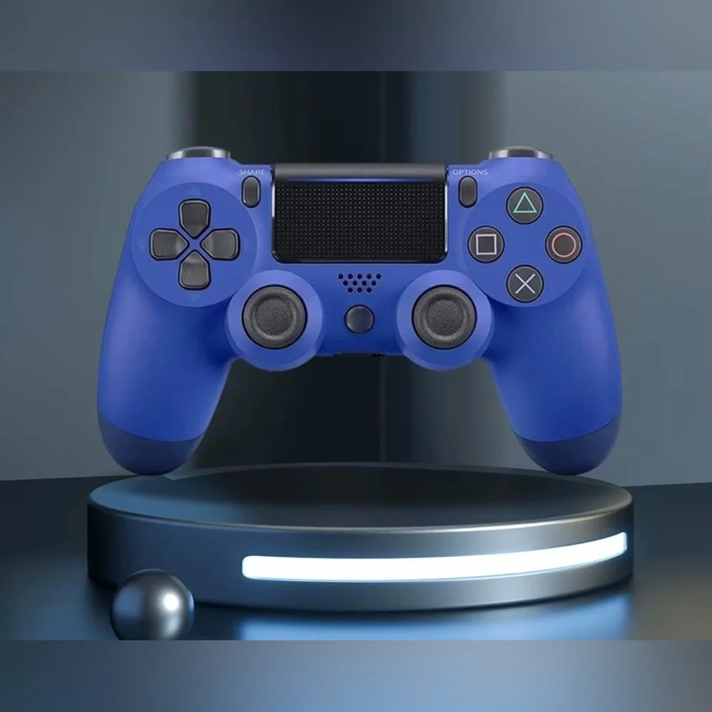 Wireless Replacement Controller for PS4 Blue Brand New